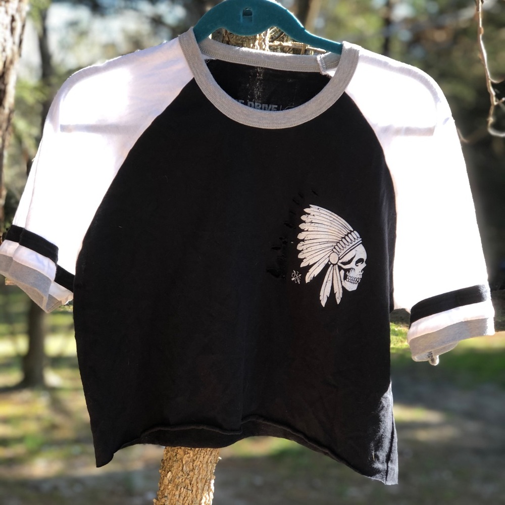 The drive clothing crop tee